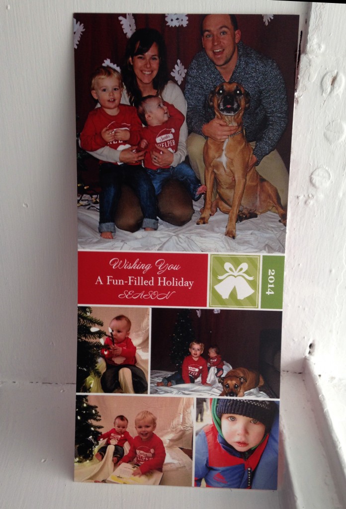 Christmas card sent to Abelle photographie