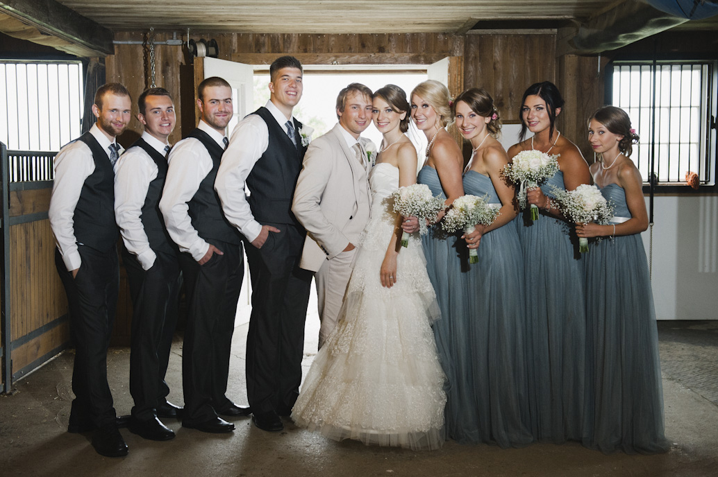 Bridal party portrait: Abelle