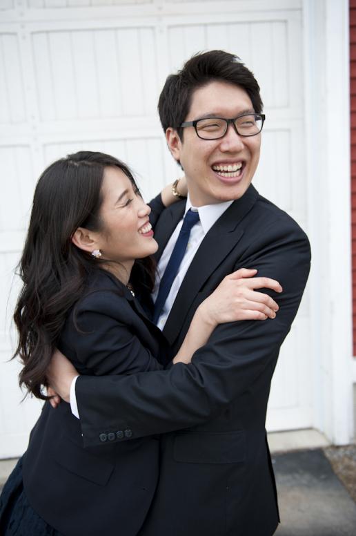 Couple engagement photo shoot in Perth, Ontario