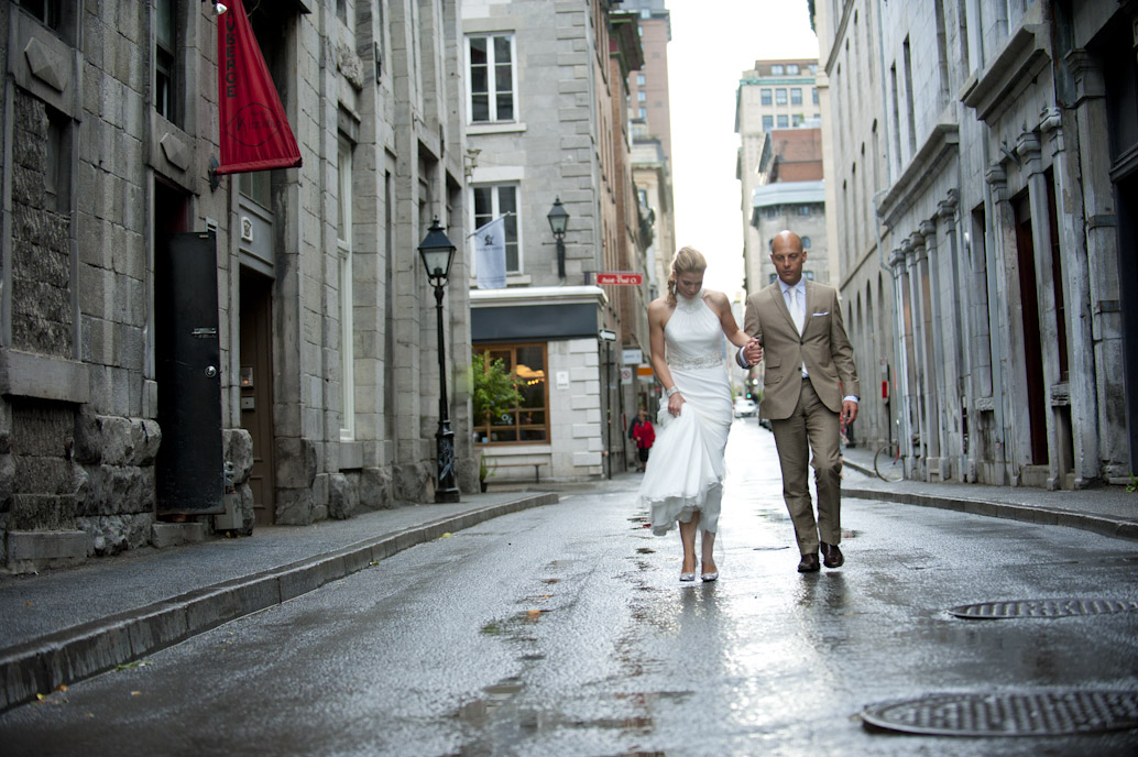 Mariage urbain, Vieux-Montréal