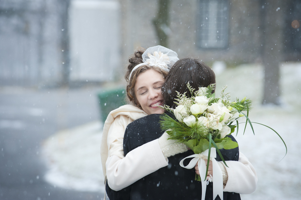 Winter wedding bouquet