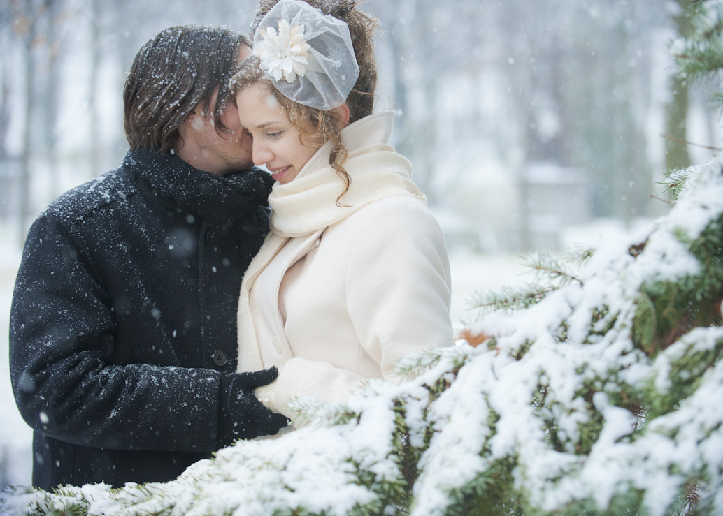 Mariage en hiver, Trois-Rivières, Quebec