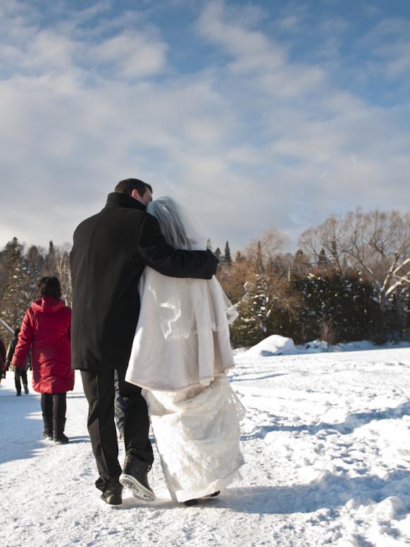 Couple photo session in Sainte-Adèle, Quebec