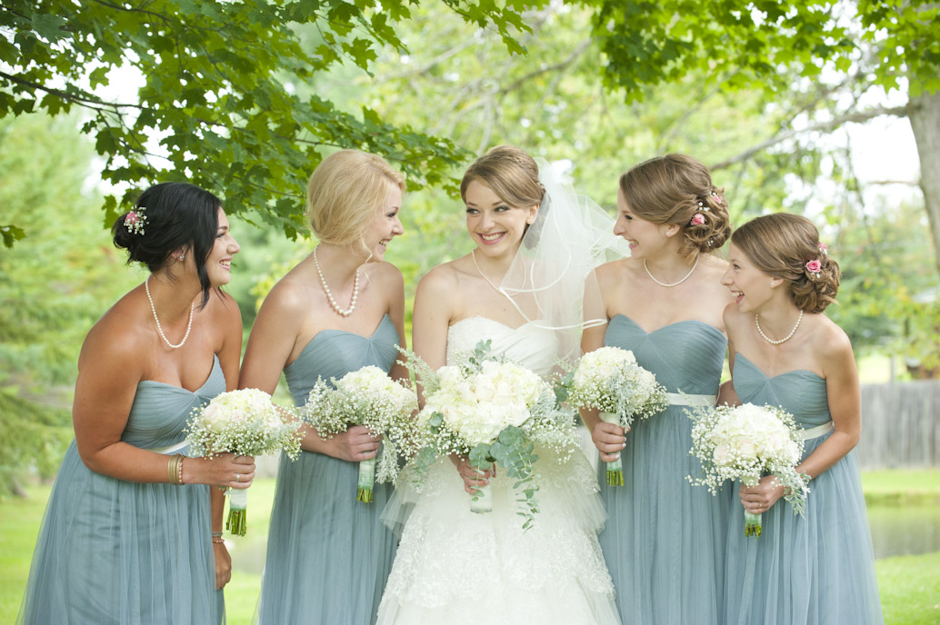 Bridal party portrait: Abelle