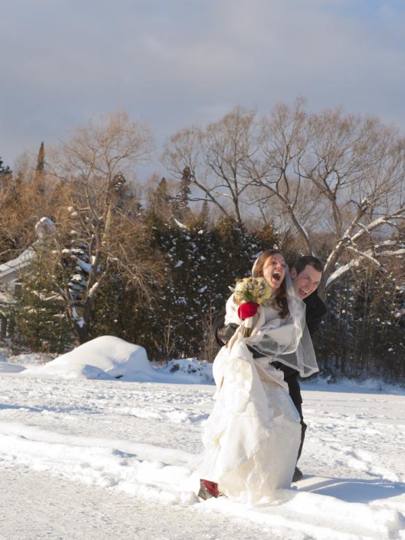 Couple photo session in Sainte-Adèle, Quebec