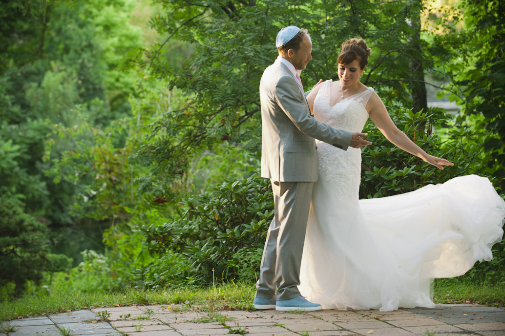 Bride and groom portraits, Montreal: Abelle photography